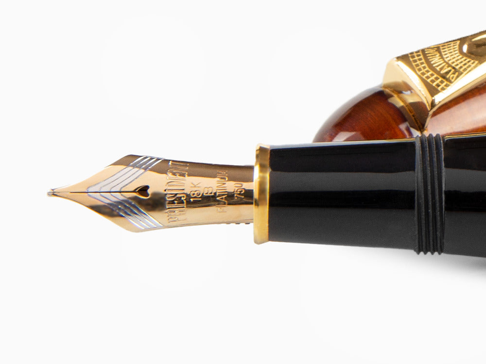 Pluma Estilográfica Platinum Izumo, Yakumo Byakudan, Maki-e