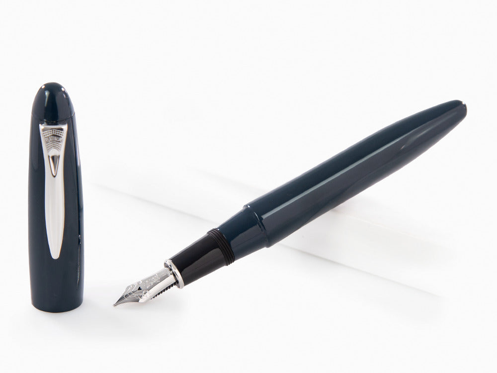 Pluma Platinum Izumo IRO Urushi - Aitetsu Iro, PIZ-120000-50