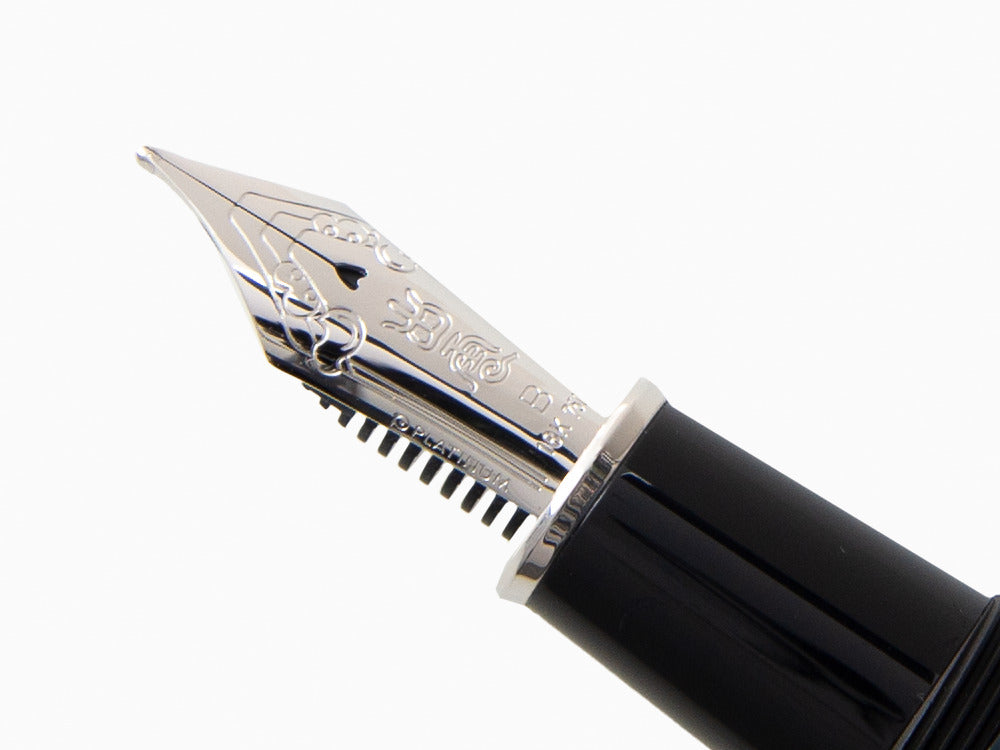 Pluma Platinum Izumo IRO Urushi - Aitetsu Iro, PIZ-120000-50