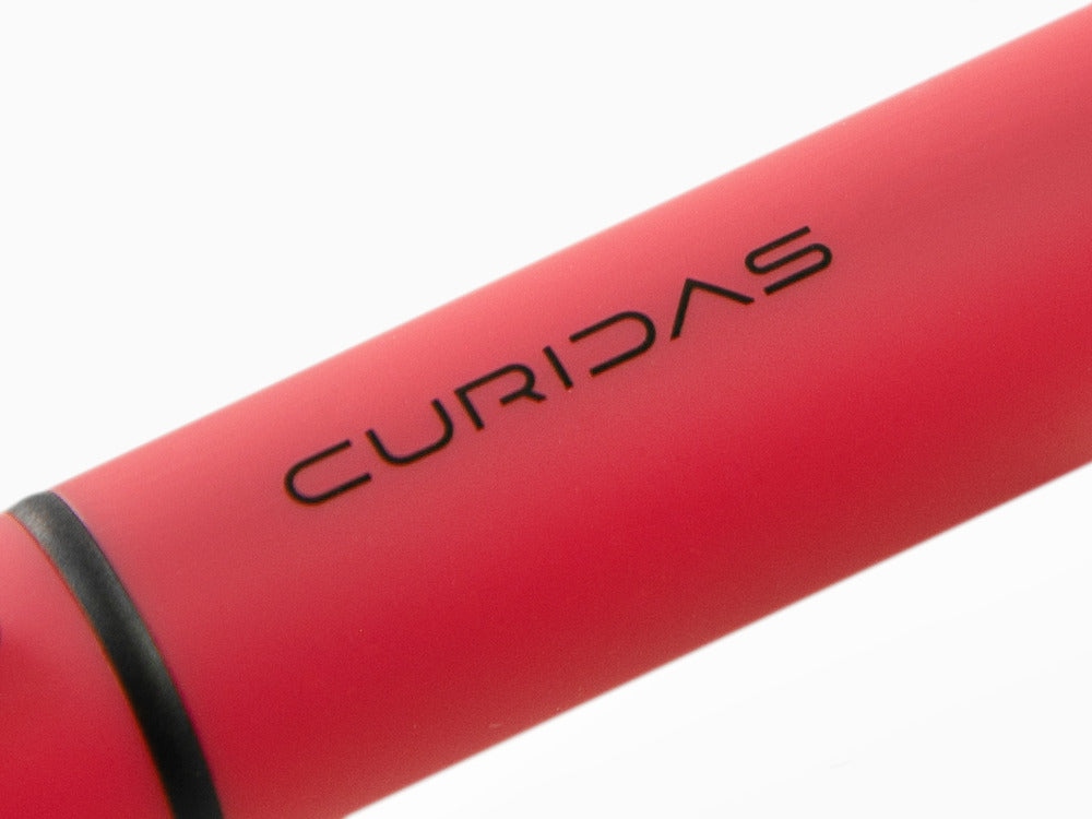 Pluma Estilográfica Platinum Curidas Red Matte, Retráctil, PKN-9000-77