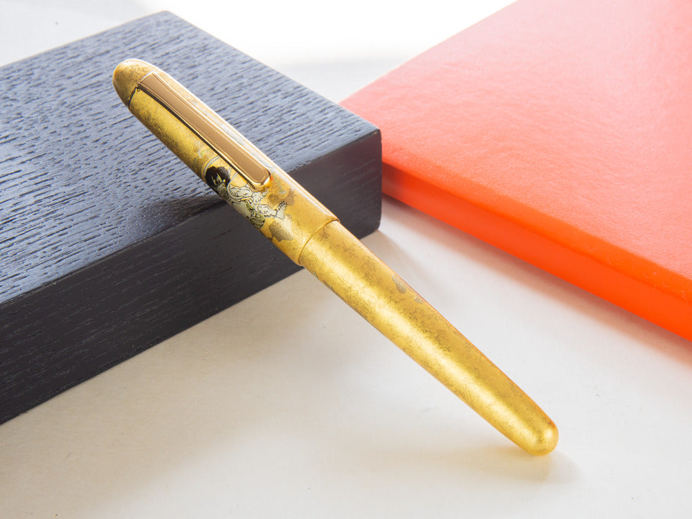 Pluma Estilográfica Platinum Kanazawa Maki-e Fujin Raijin, PNB-35000H-3