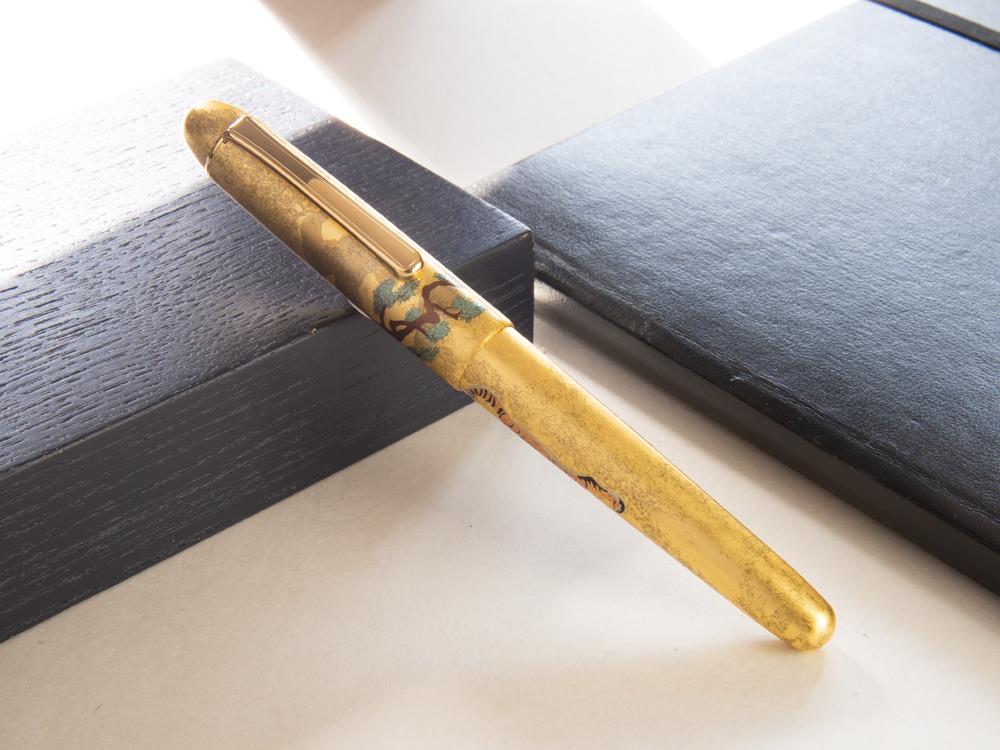 Pluma Estilográfica Platinum Kanazawa Maki-e Matsu-Tora, PNB-35000H-55