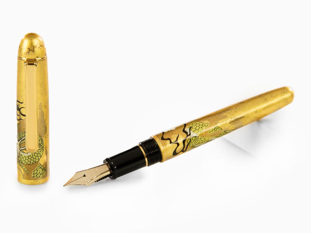 Estilográfica Platinum Kanazawa Maki-e, Ascending Dragon, PNB-35000H-57