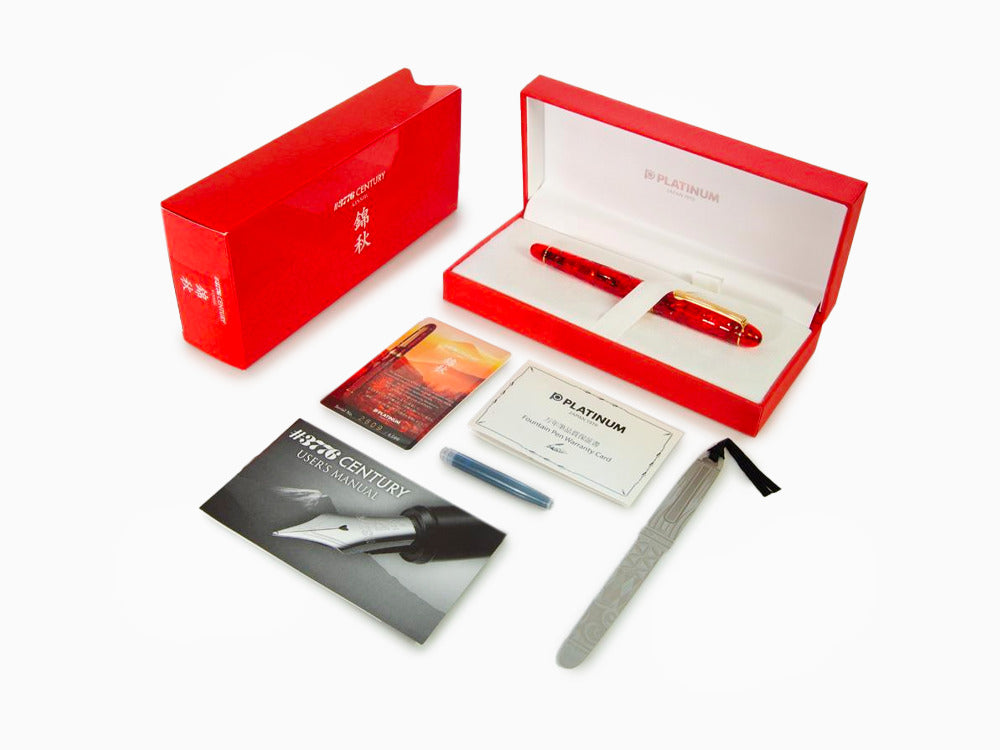 Pluma Platinum 3776 Century Kinshu, Resina, PNB-360000SK-13