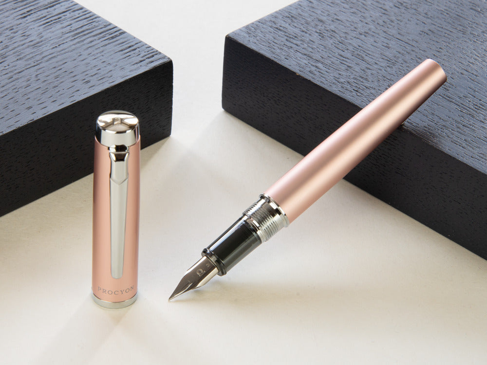 Pluma Estilográfica Platinum Procyon Rose Gold, Aluminio, PNS-8000-18