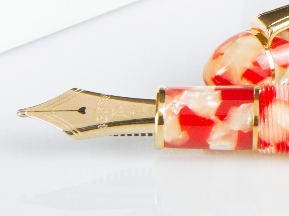 Pluma Estilográfica Platinum Celluloid #24 Koi y Oro - PTB-30000S-24