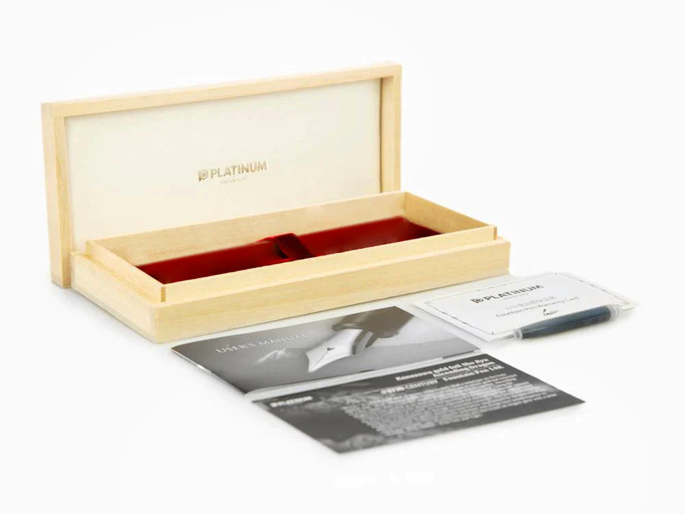 Pluma Estilográfica Platinum Celluloid, Karakusa, PTB-80000SR-55