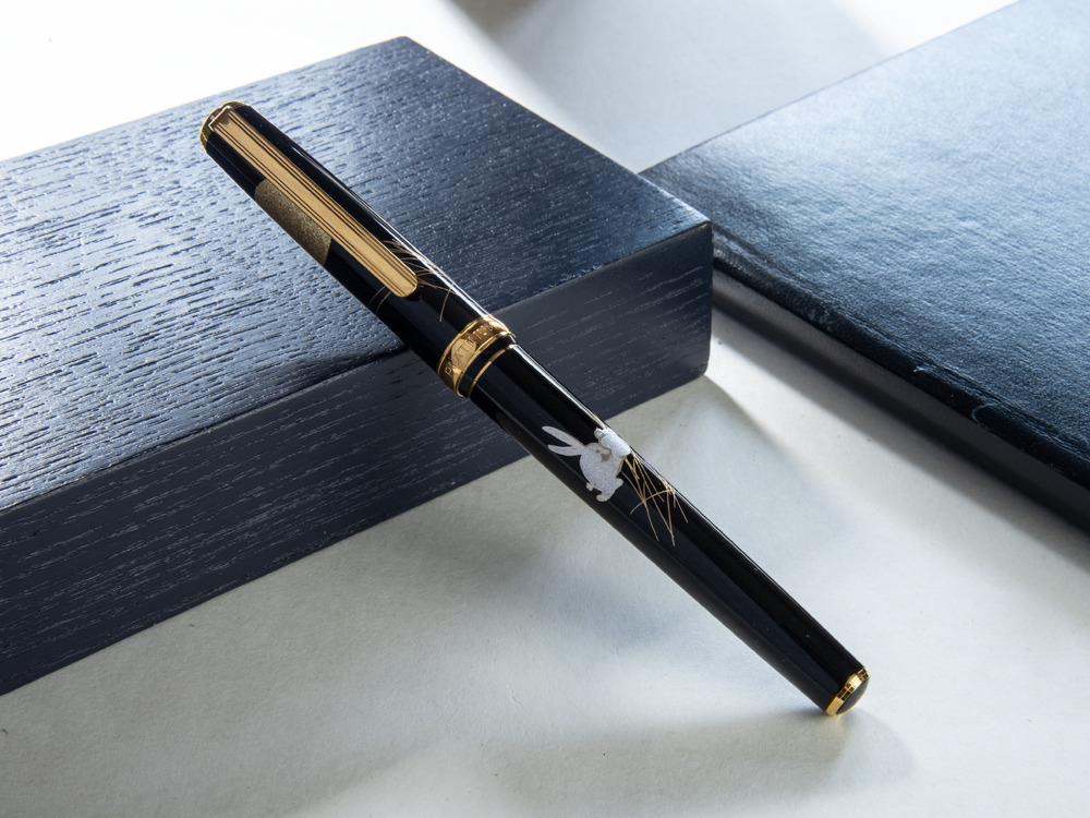 Pluma Estilográfica Platinum Kanazawa Maki-e The Moon and a Rabbit