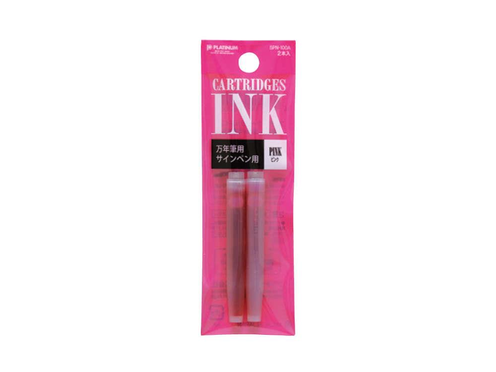 2 Cartuchos de tinta Platinum, Rosa, SPN-100A-21