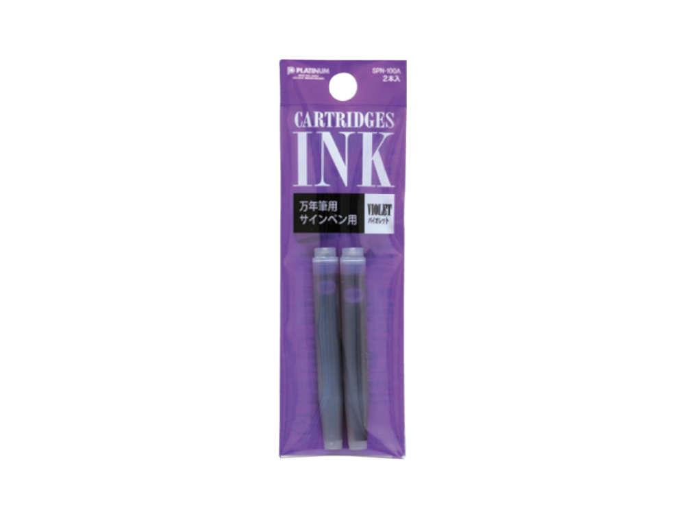 2 Cartuchos de tinta Platinum, Violeta, SPN-100A-28