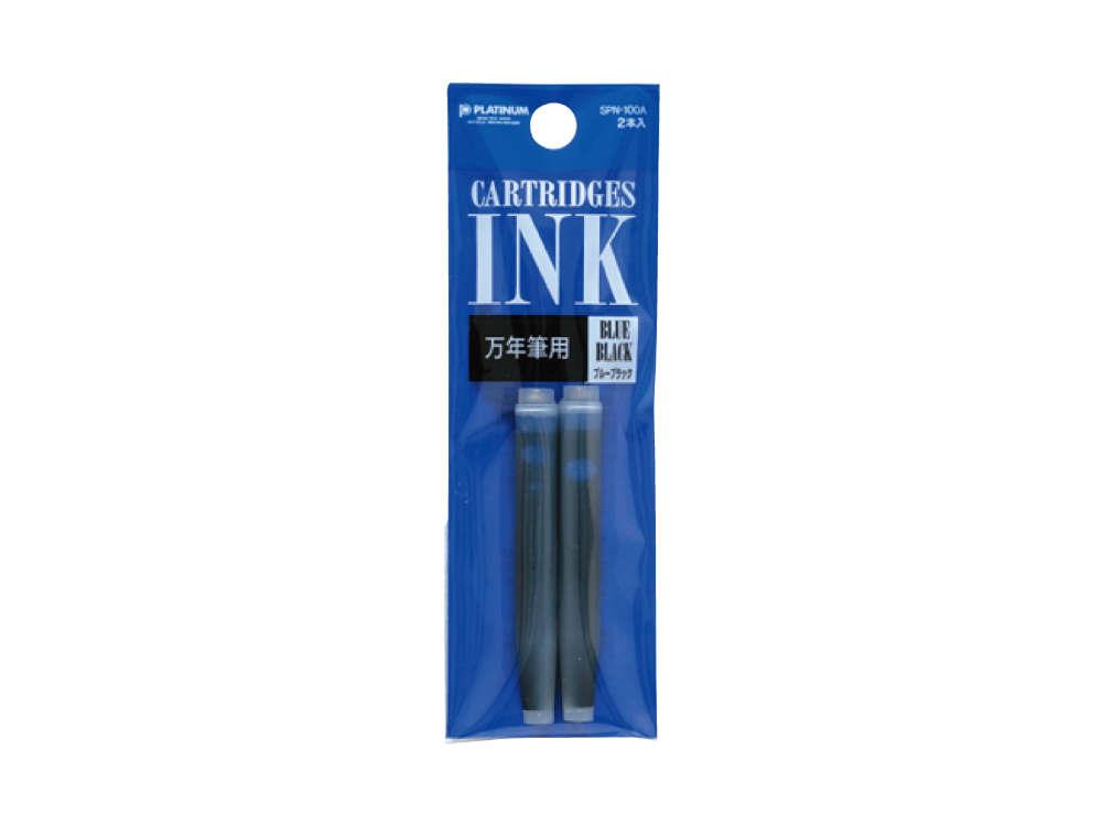 2 Cartuchos de tinta Platinum, Azul-Negro, SPN-100A-3