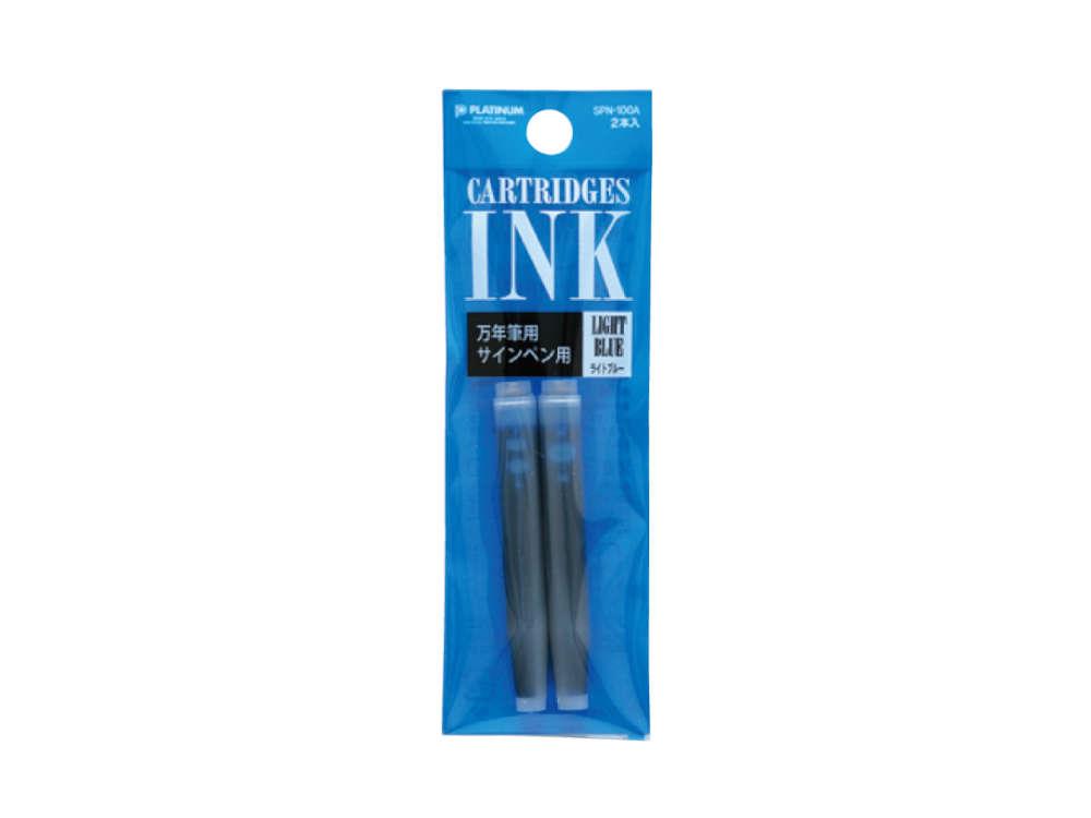 2 Cartuchos de tinta Platinum, Azul, SPN-100A-57