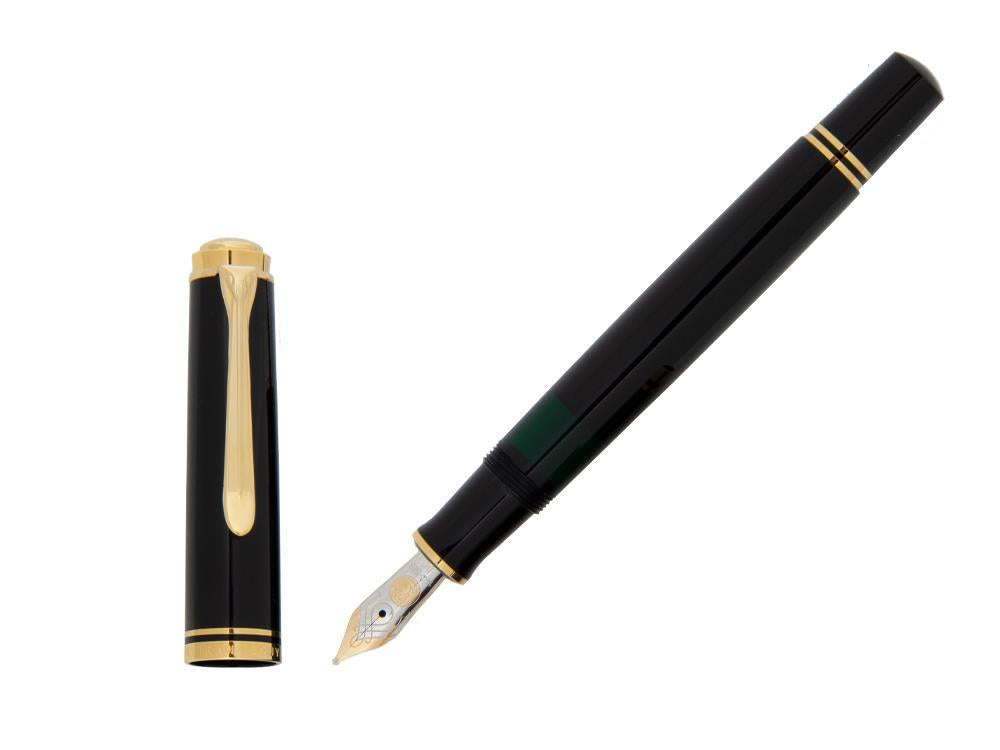 Pluma Estilográfica Pelikan Souverän M 600 - Negro, 980136