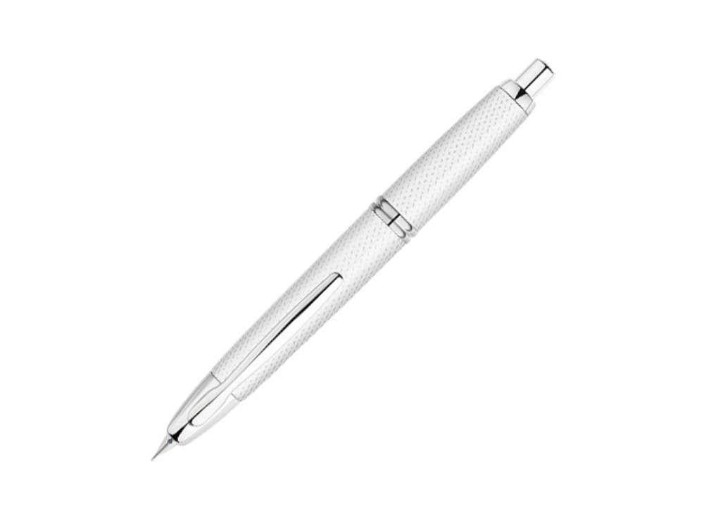 Estilográfica Pilot Capless Carbonesque, Blanco, FK-1500-GRAF-WHITE