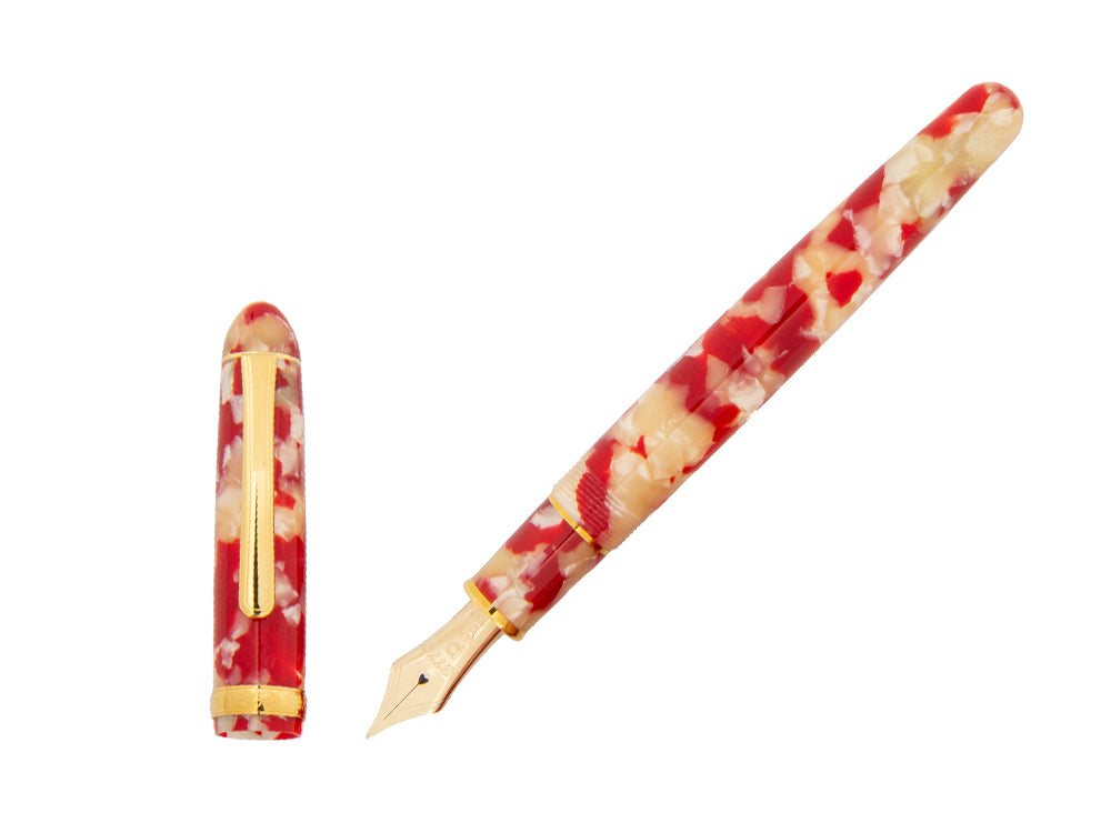 Pluma Estilográfica Platinum Celluloid #24 Koi y Oro - PTB-30000S-24