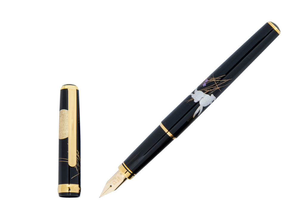 Pluma Estilográfica Platinum Kanazawa Maki-e The Moon and a Rabbit