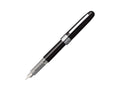 Estilográfica Platinum Plaisir, Aluminio anodizado, Negro, PGB-1000-1