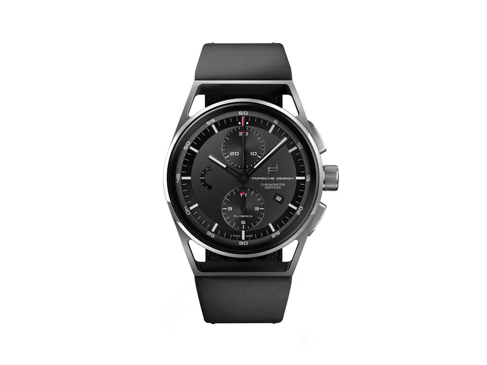 Reloj Automático Porsche Design 1919 Chronotimer Flyback Black & Leather