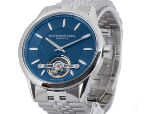 Reloj Automático Raymond Weil Freelancer, 42 mm, Azul, 10 atm, 2780-ST-50001