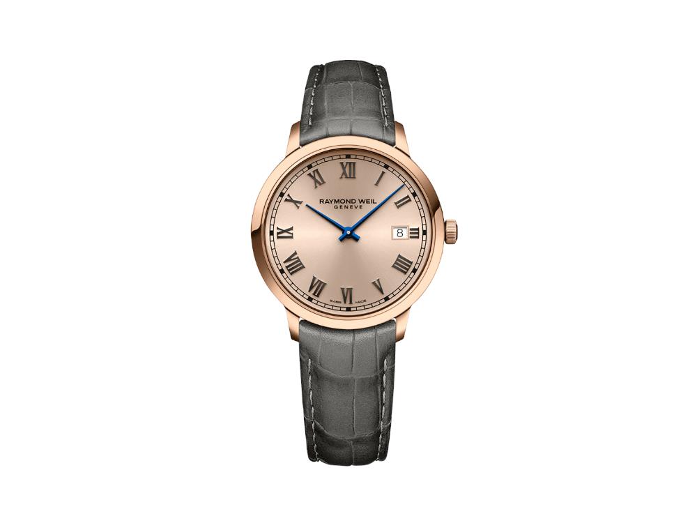 Reloj de Cuarzo Raymond Weil Toccata Men's Classic Rosé Dial, 5485-PC5-00859