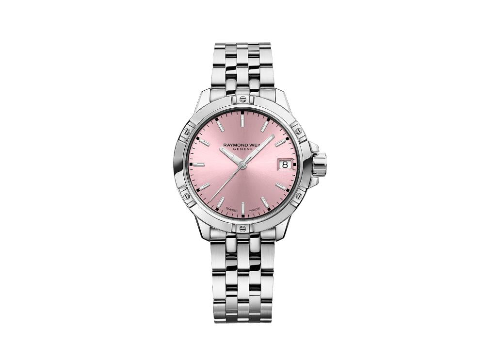 Reloj de Cuarzo Raymond Weil Tango Classic Ladies, Rosa, 30 mm, 5960-ST-80001