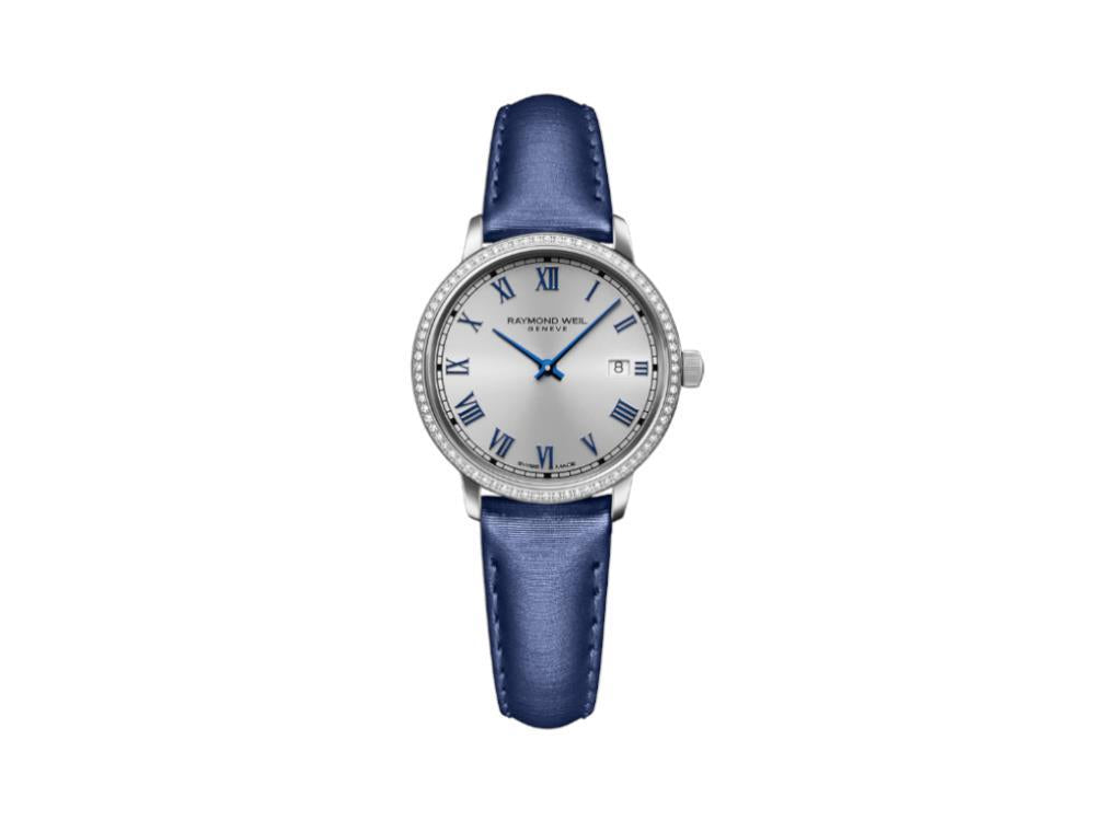 Reloj de Cuarzo Raymond Weil Toccata Ladies 76 Diamonds, 29 mm, 5985-SCS-00653