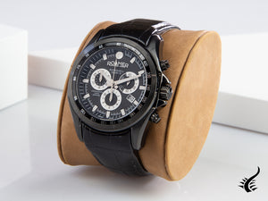 Reloj de Cuarzo Roamer Rockshell Mark III Chrono, Negro, 44 mm, 220837 42 55 02