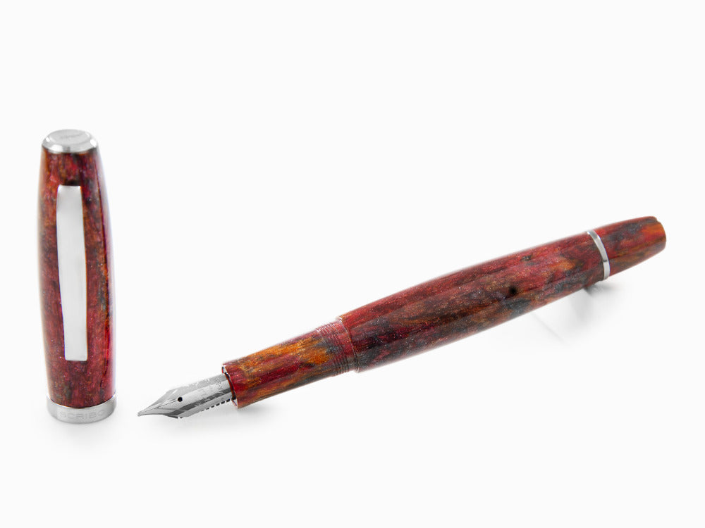 Pluma Scribo La Dotta Turrita, 14K, Edición Limitada, DOTFP09RT1403