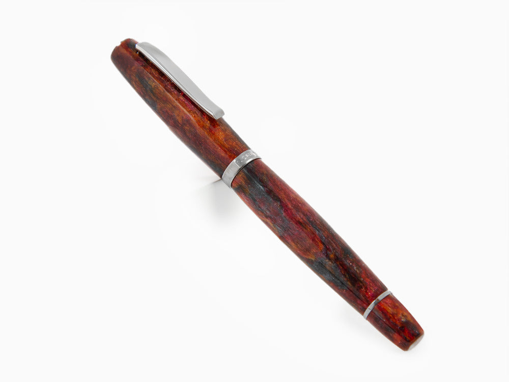 Pluma Scribo La Dotta Turrita, 14K, Edición Limitada, DOTFP09RT1403