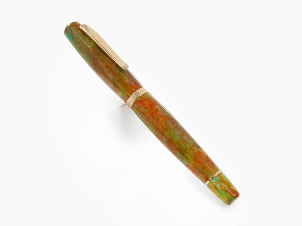 Pluma Scribo La Dotta Valverde, 14K, Edición Limitada, DOTFP10YG1403
