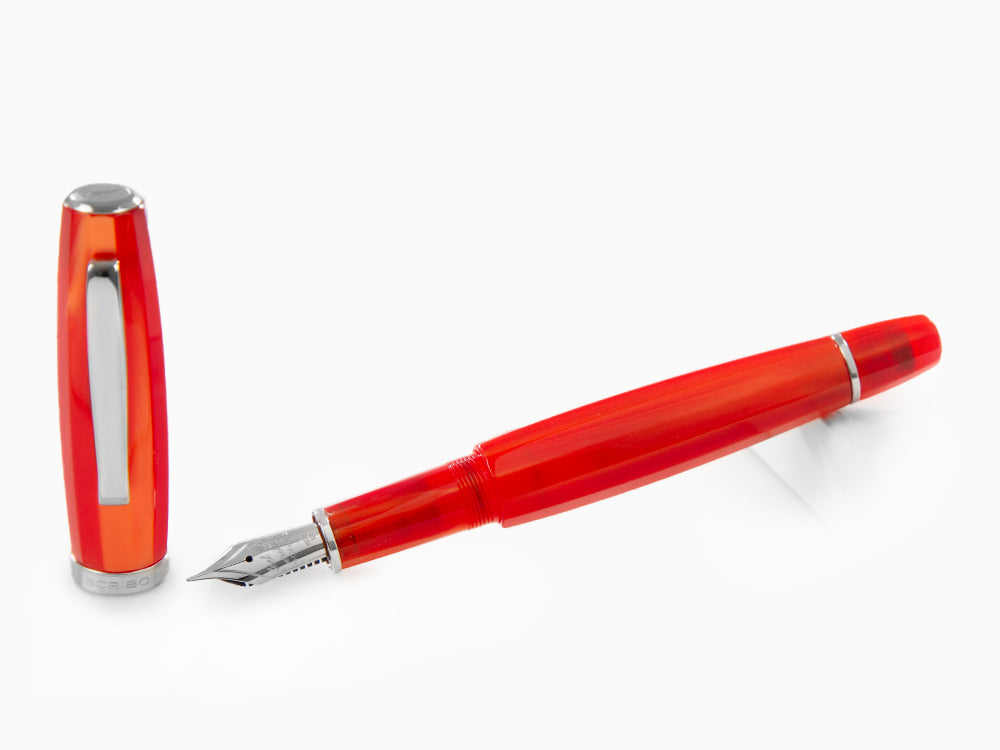 Pluma Scribo Feel Arancia, 18K, Edición Limitada, FEEFP29PL1803