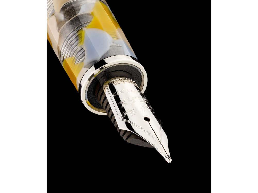 Pluma Estilográfica Scribo Feel Sale di Cervia, Oro 14k, FEEFP41PL1403