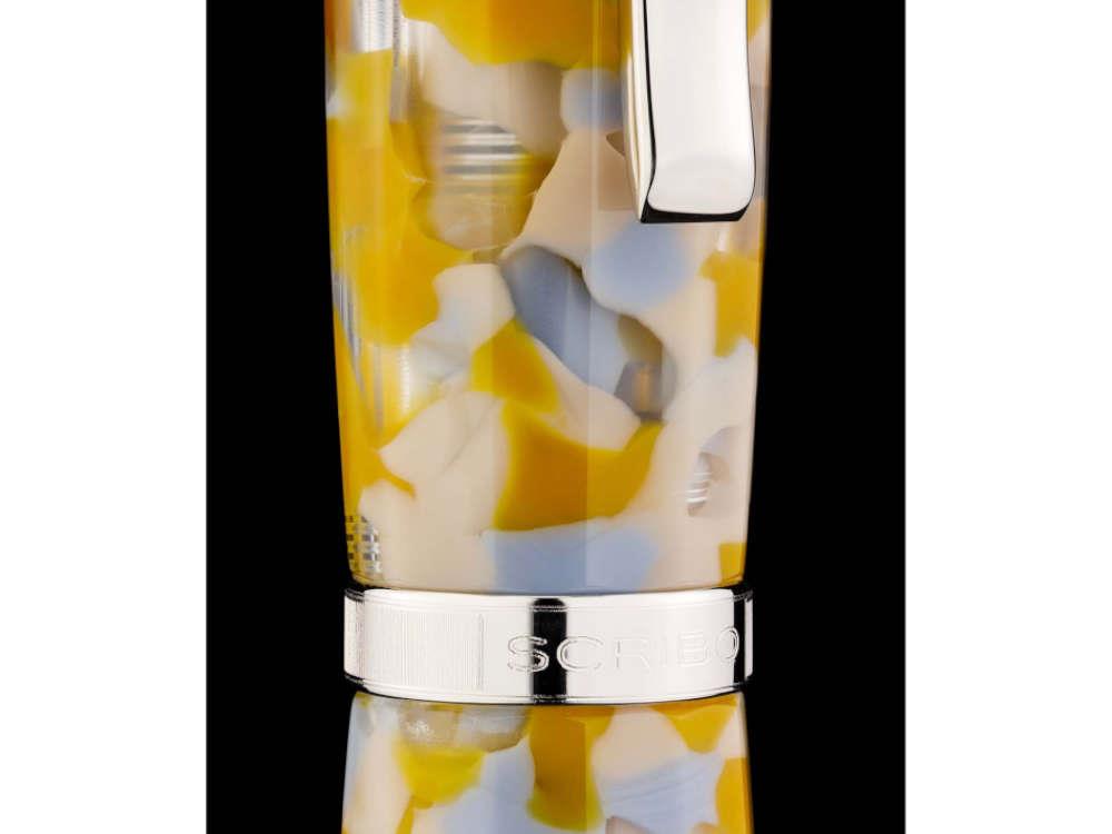 Pluma Estilográfica Scribo Feel Sale di Cervia, Oro 18K, FEEFP41PL1803