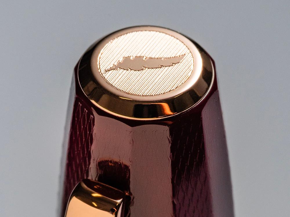 Pluma Scribo Feel Dandy Velvet, Oro Rosa 14k, FEEFP43RG1403