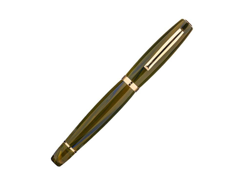 Pluma Scribo Feel Laguna 14K, Edición Limitada, FEEFP45YG1403