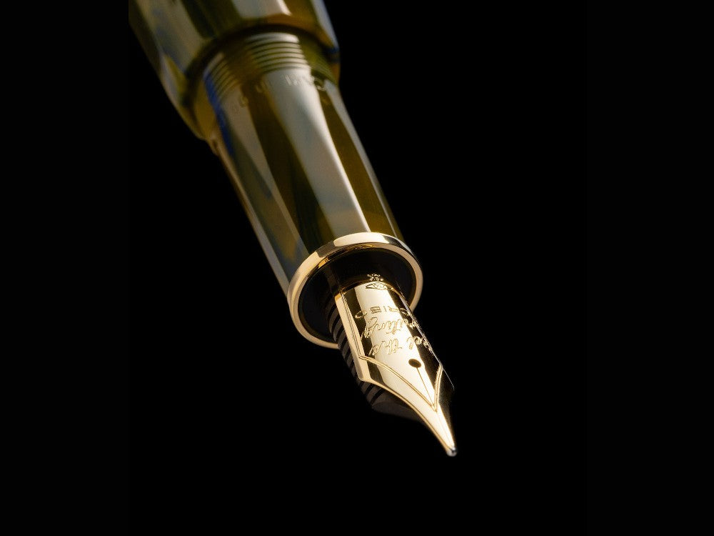 Pluma Scribo Feel Laguna 14K, Edición Limitada, FEEFP45YG1403