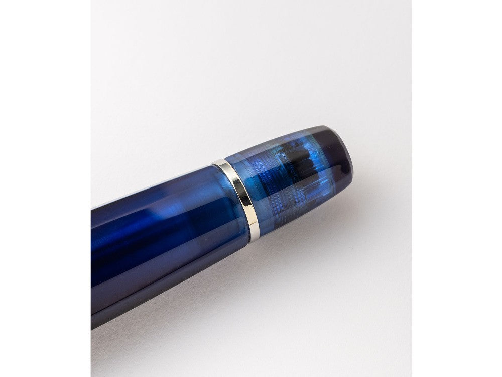 Pluma Estilográfica Scribo Feel Blu Sospeso LE 18K, FEEFP46PL1803