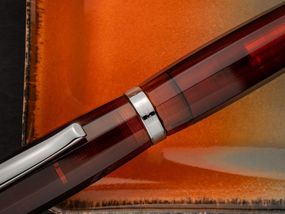 Estilográfica Scribo Feel Resina 18K, Edición Limitada, FEEFP47RT1803