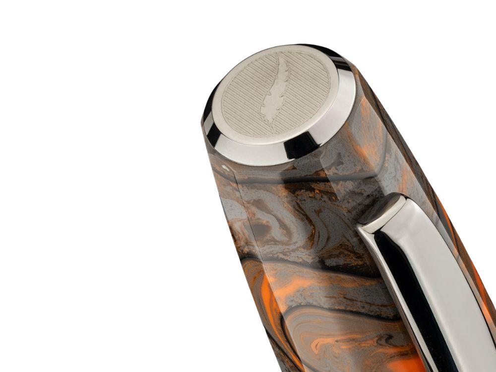 Estilográfica Scribo Feel Corteccia 14K, Ed Limitada, FEEFP48RT1403