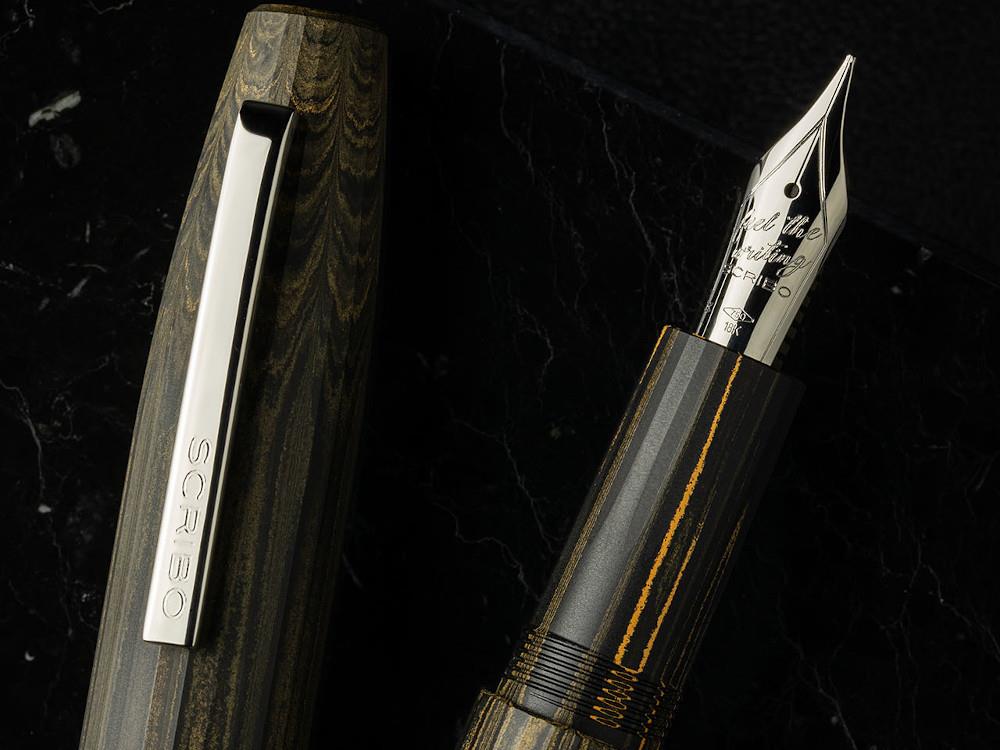 Pluma Estilográfica Scribo Flow Memoria 18K Edición Limit FLOFP05PL1803
