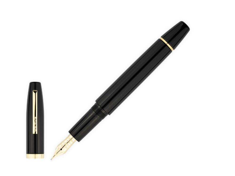 Pluma Scribo Flow Origine 14K, Edición Limitada, FLOFP06YG1403