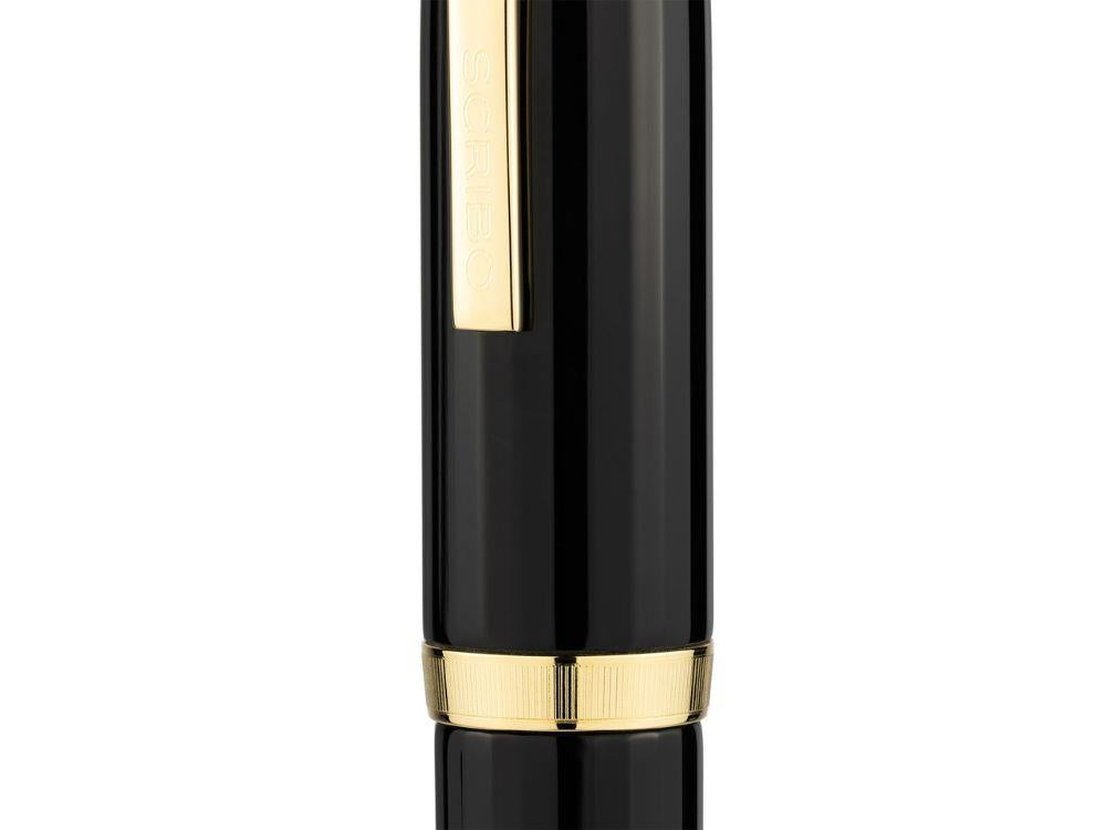 Pluma Estilográfica Scribo Flow Origine 18K, Ed Limitada, FLOFP06YG1803