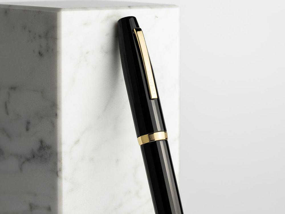 Pluma Estilográfica Scribo Flow Origine 18K, Ed Limitada, FLOFP06YG1803