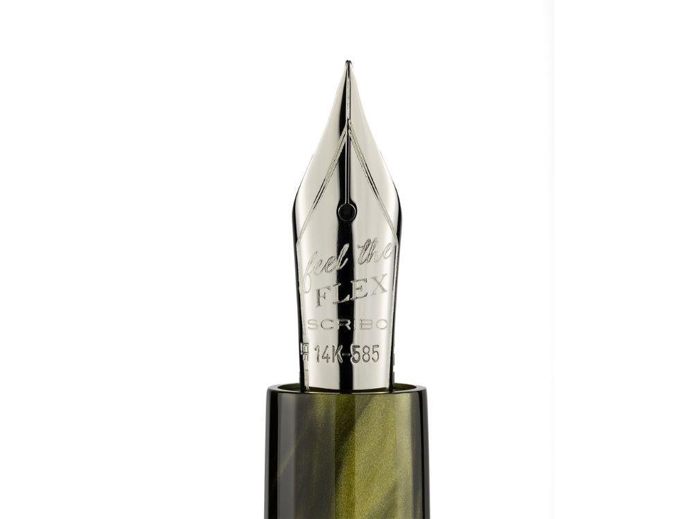 Pluma Scribo Flow Evoluzione 14K, Ed Limitada, FLOFP07RT1403