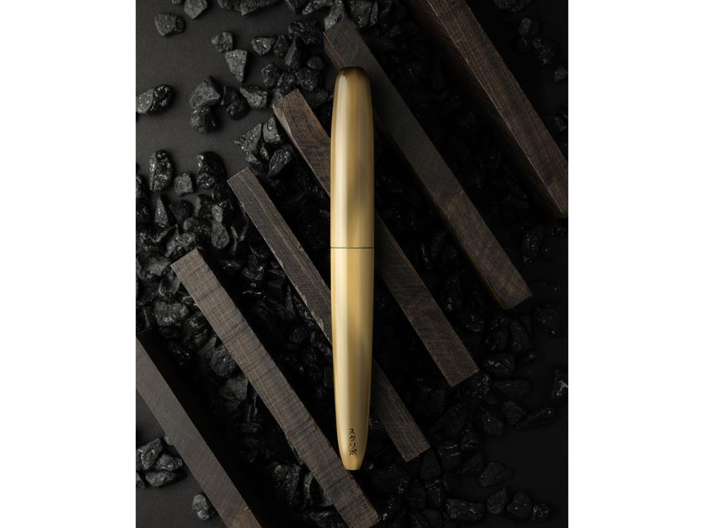 Pluma Estilográfica Scribo Piuma Hane Murakumo 18K, PIUFP28RT1803