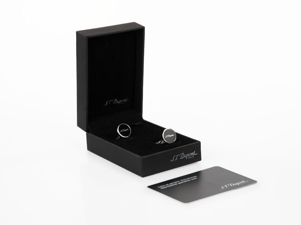 Gemelos S.T. Dupont D, Plata, Laca, Negro, 005832