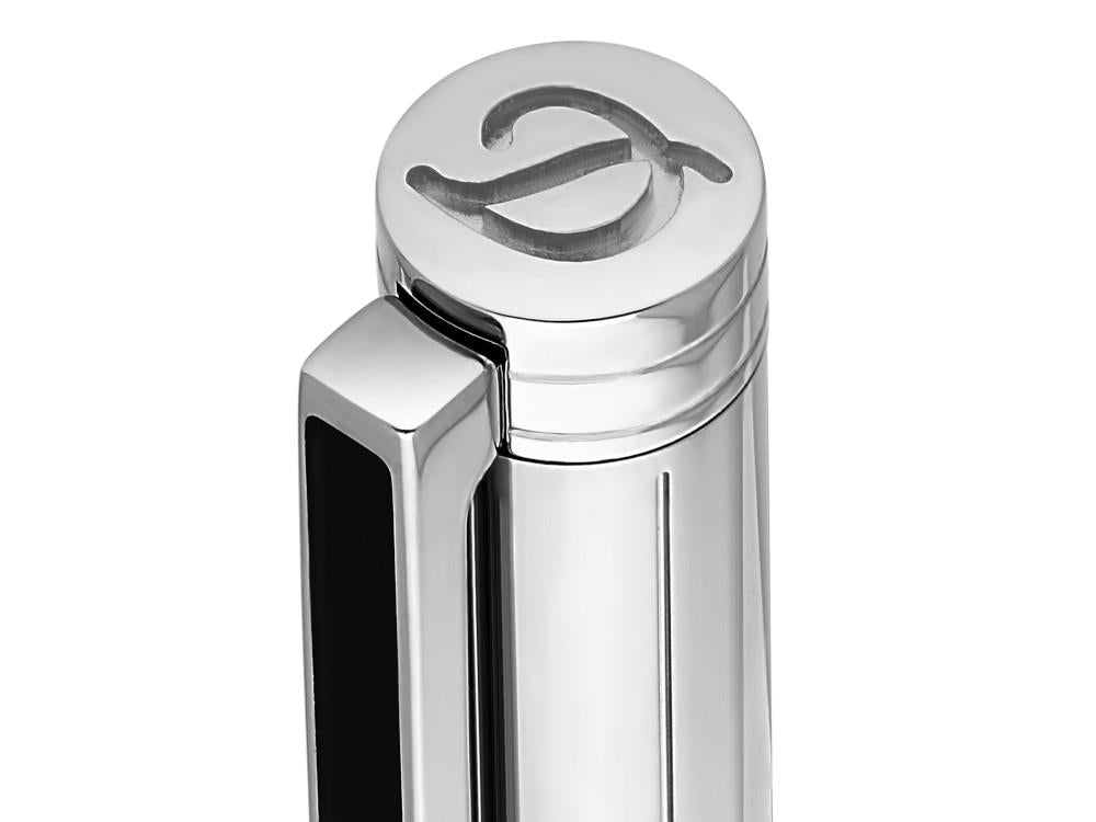 Bolígrafo S.T. Dupont Classique, Latón, Plata, 045079N