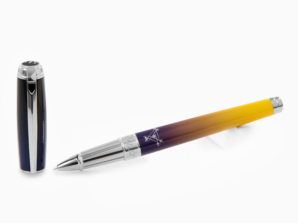 Roller S.T. Dupont Line D Montecristo La Nuit, Laca, Adornos en paladio, 412135L