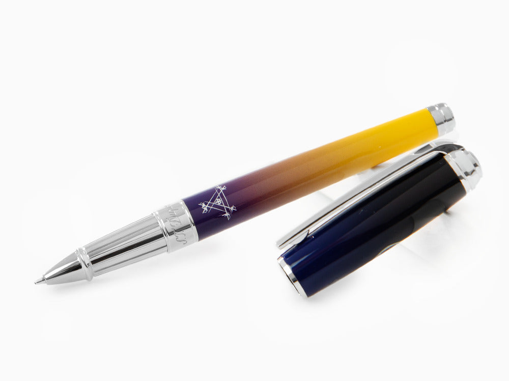 Roller S.T. Dupont Line D Montecristo La Nuit, Laca, Adornos en paladio, 412135L