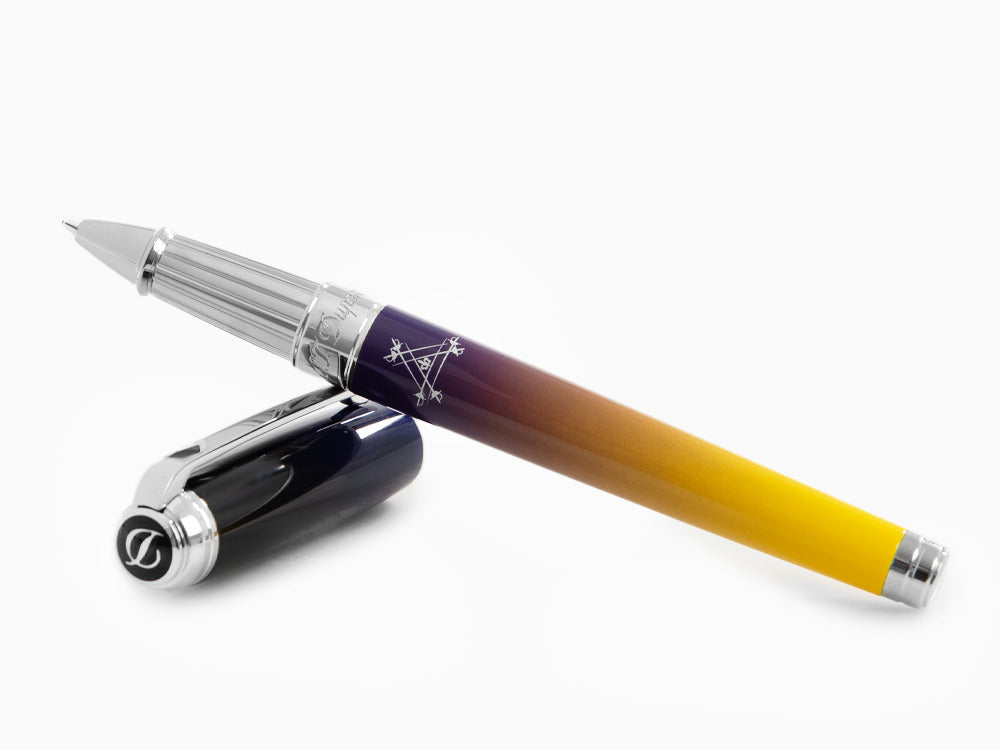 Roller S.T. Dupont Line D Montecristo La Nuit, Laca, Adornos en paladio, 412135L